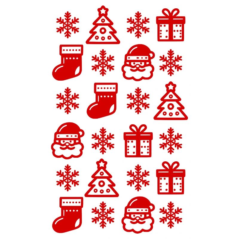 Christmas Icons Pattern