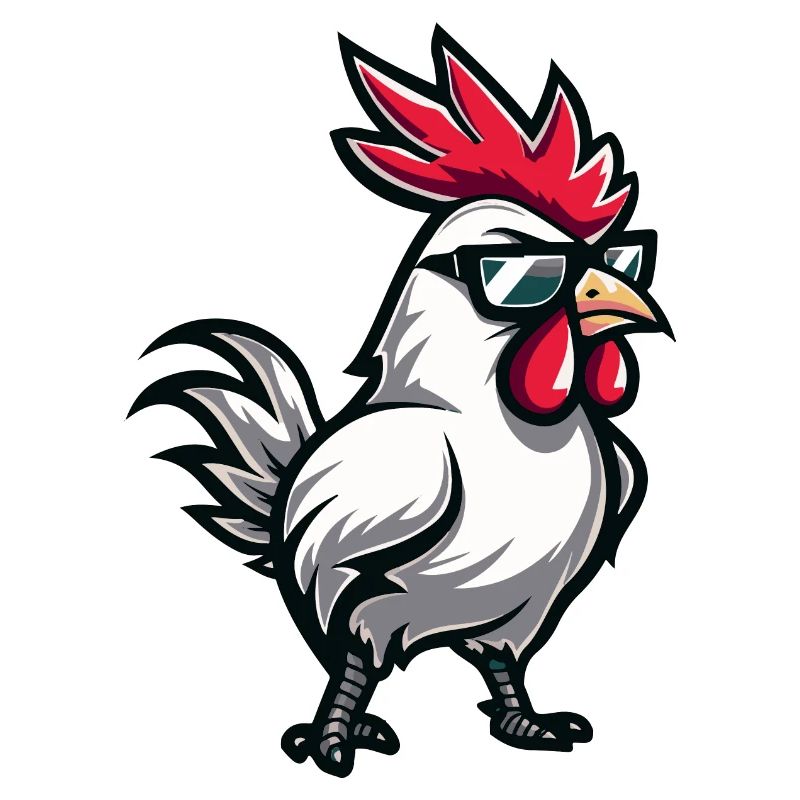 Rooster Comic Cool