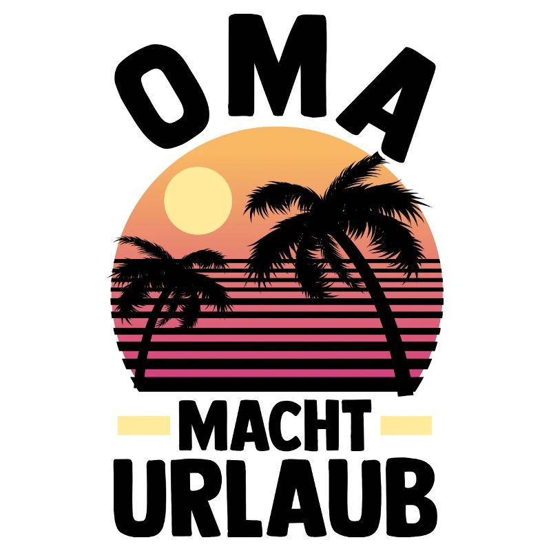 Urlaub Urlauberin Großmutter Oma