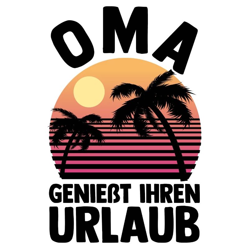 Urlaub Urlauberin Großmutter Oma