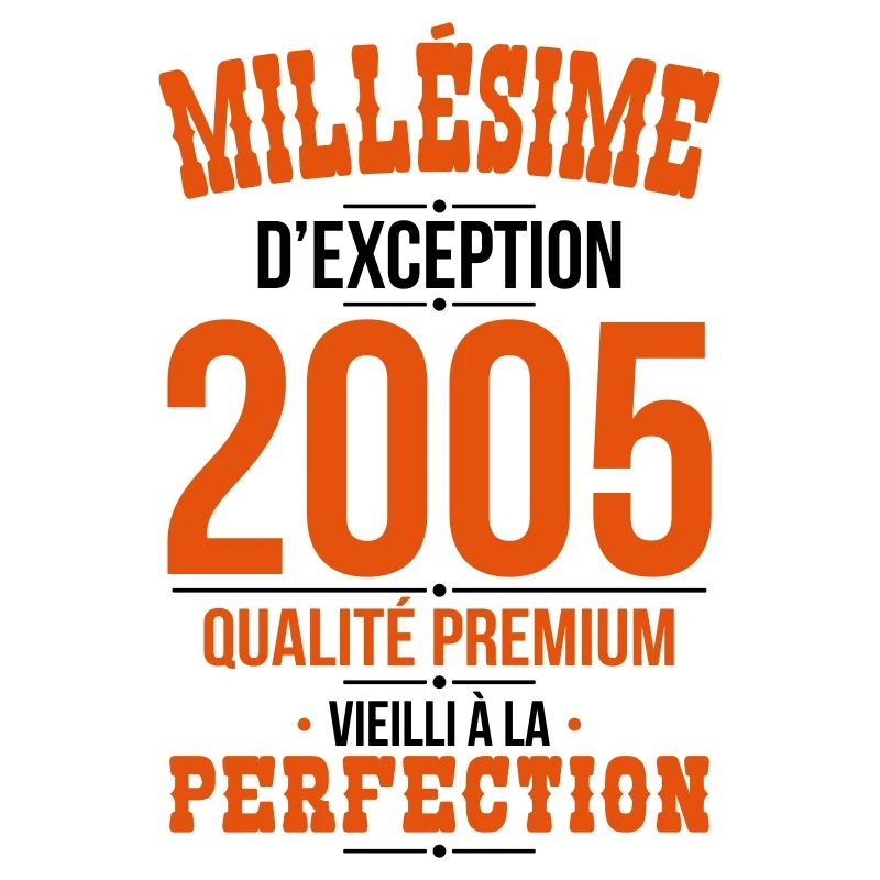 Anniversaire 20 ans - Millésime d'Exception 2005