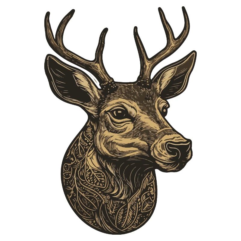 Portrait de cerf