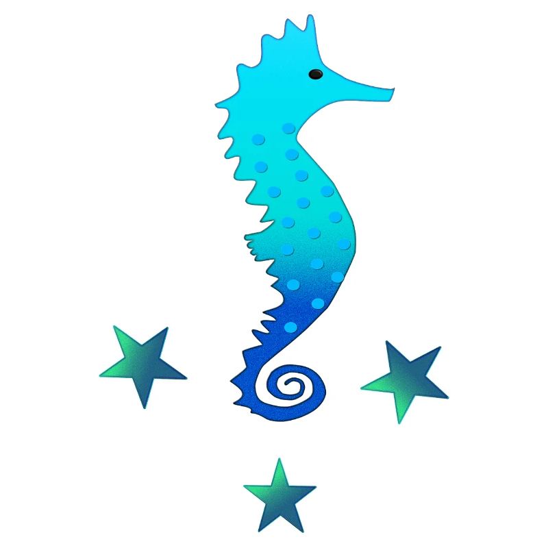 Seepferdchen blau Schwimmen lernen