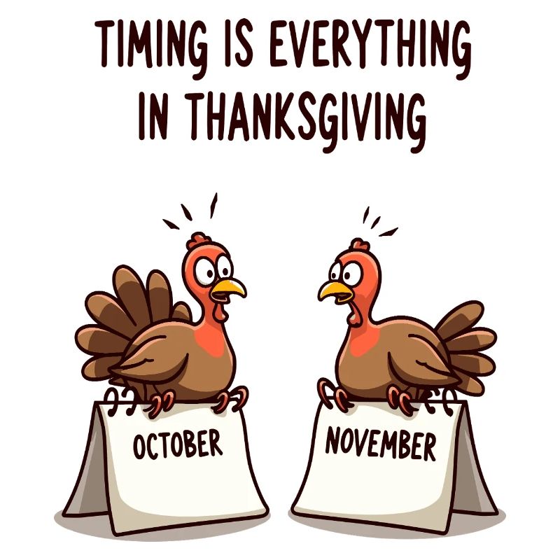 Calendrier de Thanksgiving