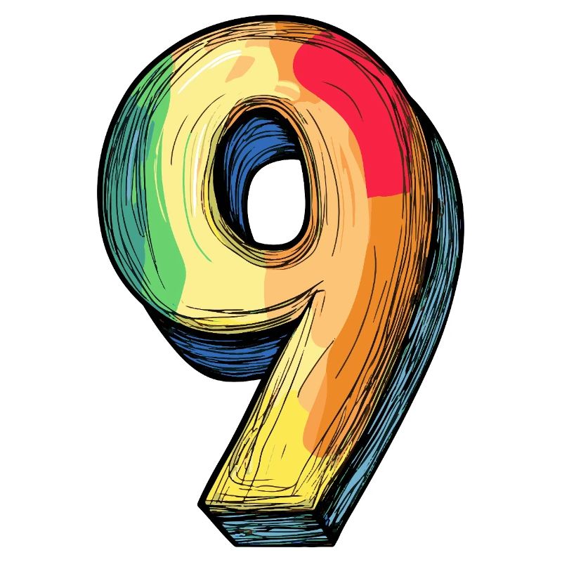 9 Number Comic