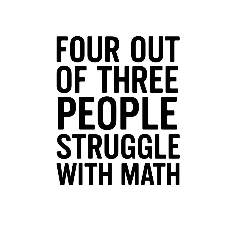 Humorous math topic for everyday life