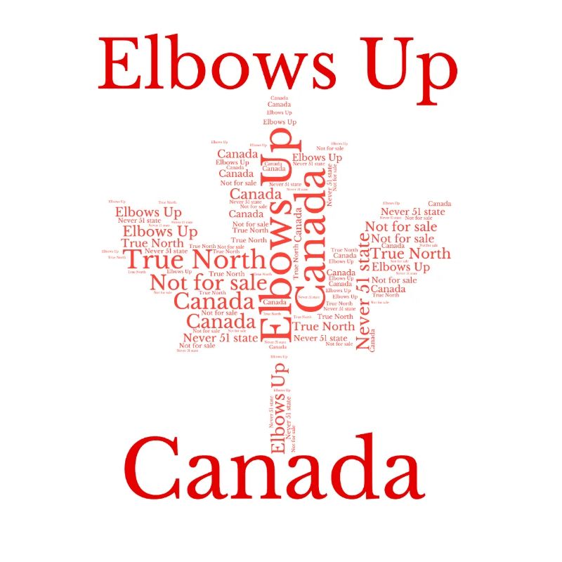 Elbows Up Canada Protest T-shirt 