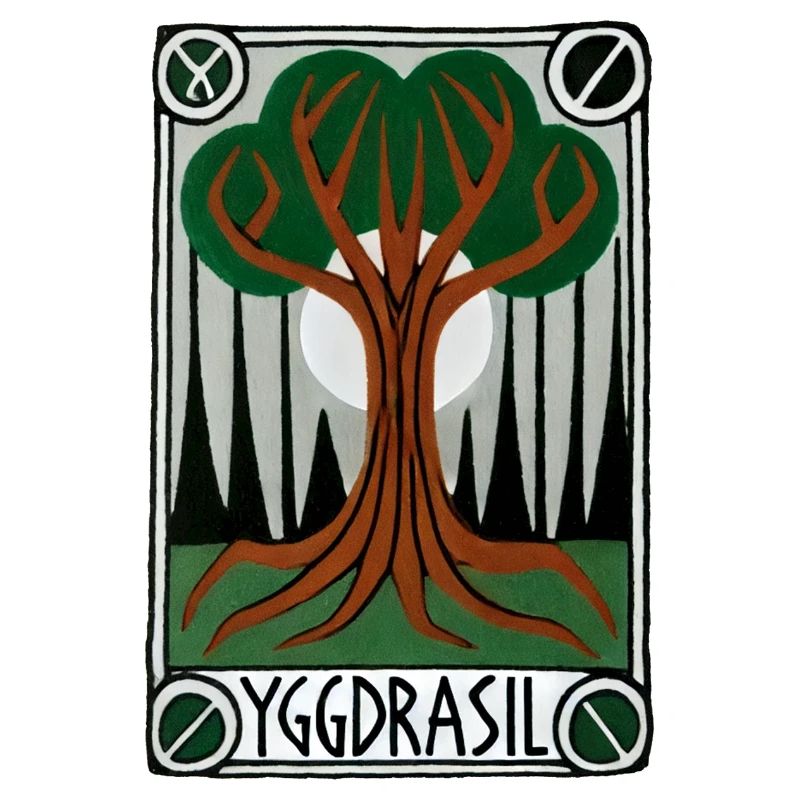 Yggdrasil Rune Tree Emblem