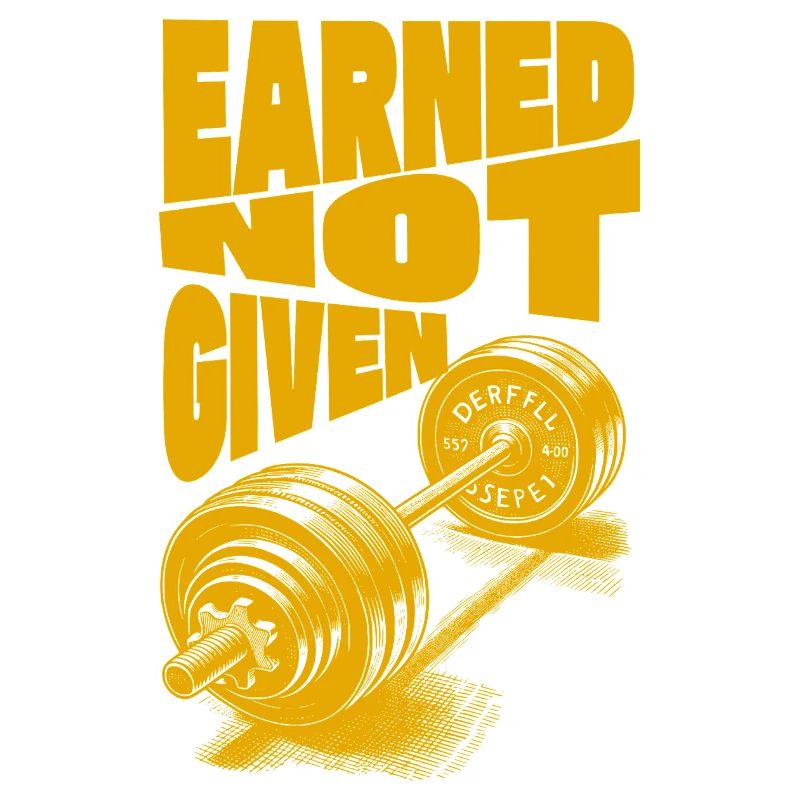 Earned Not Given – Success Through Hard Work