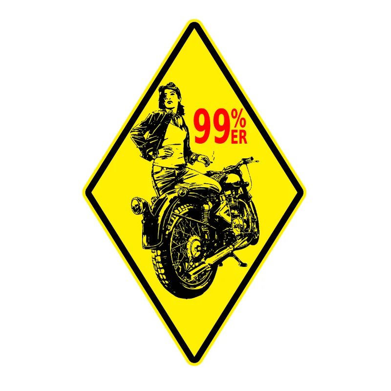 99%er Lady – Bold Biker Vibes