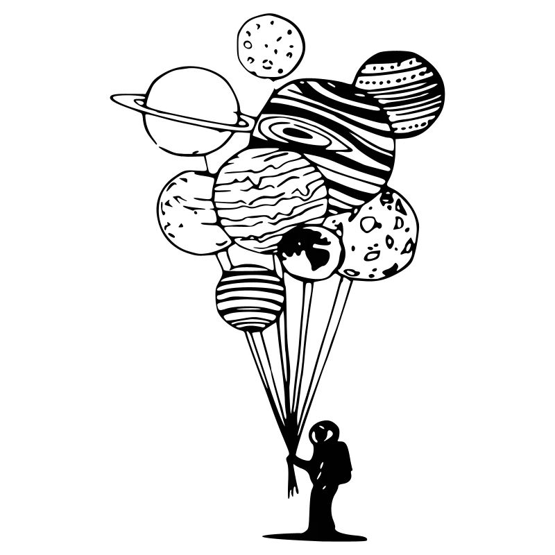 ballons d'astronaute
