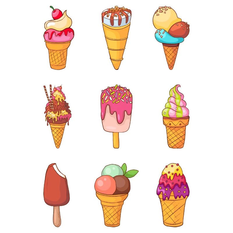 Eis Speiseeis Eiskrem Eiscreme Kugeleis Eisbecher