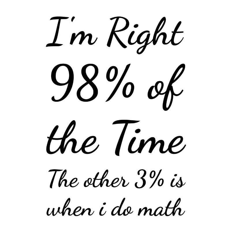 I have 98% right gift math math