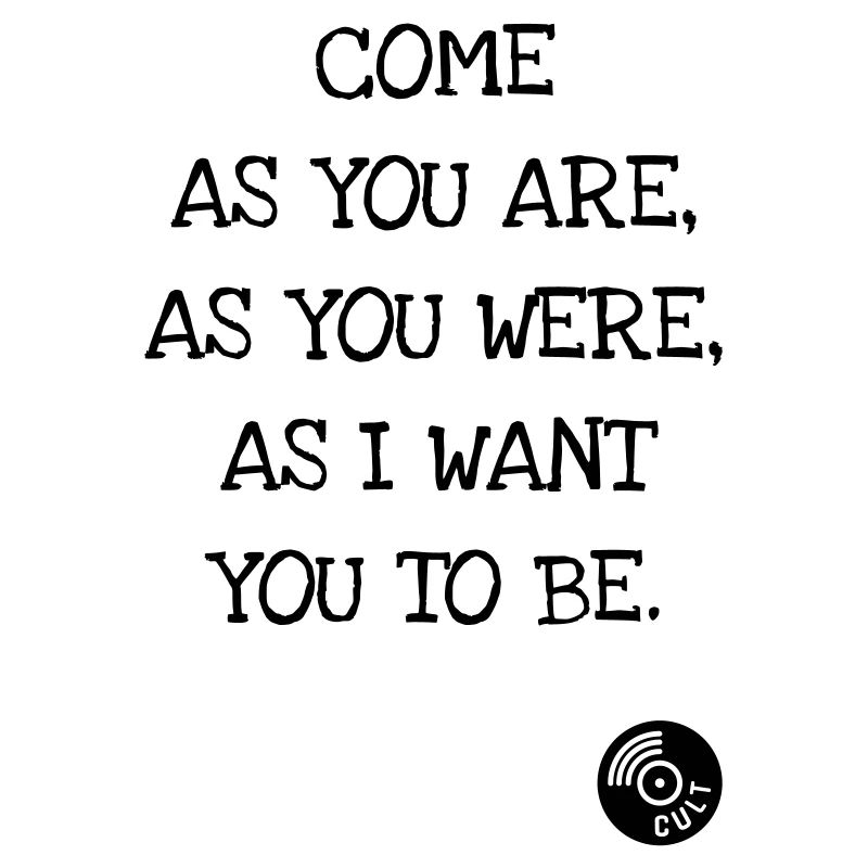 Come as you are - Nirvana - Kurt Cobain