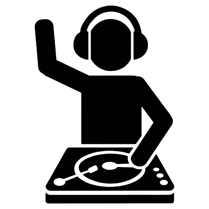 DJ Spruch Geschenk Techno Rave