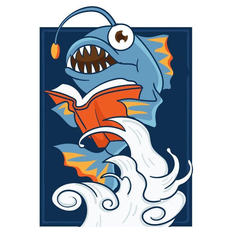 Reading lantern fish