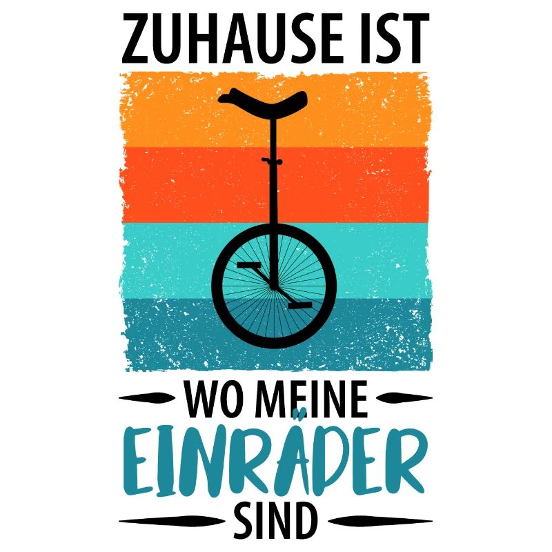 Einrad Einradfahrer Einradfahrerin