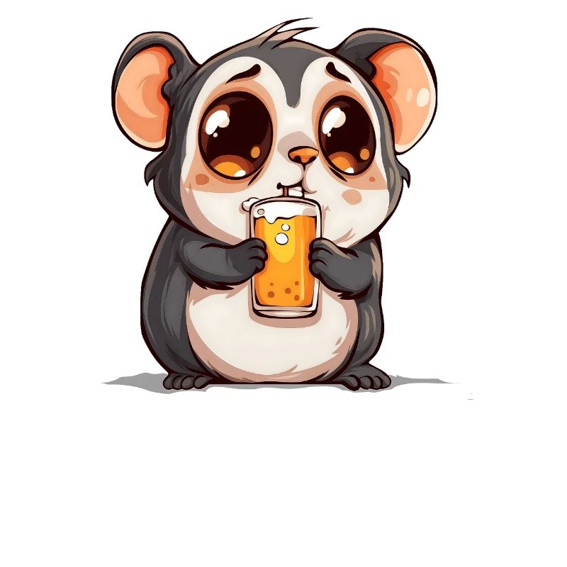 Lecker Bierchen Sad Hamster Meme Bier Mallorca