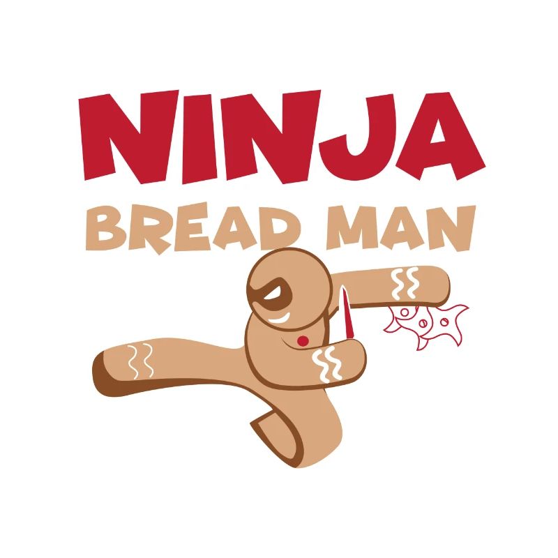Ninja Lebkuchen Mann Ginga Ginja Geschenk