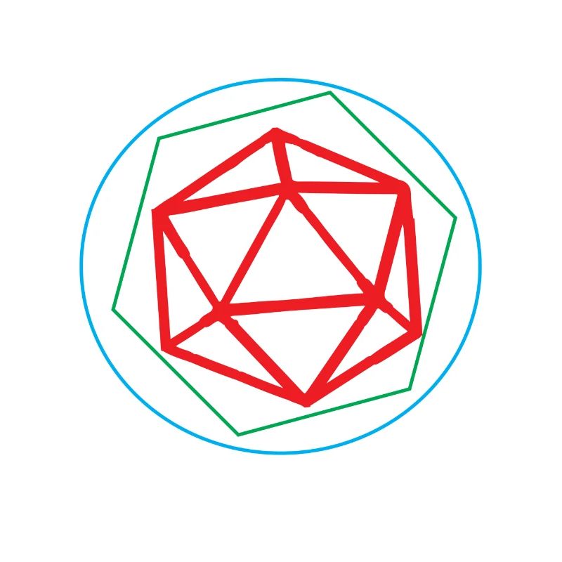 D20 Dice Evolution RPG Game Gift