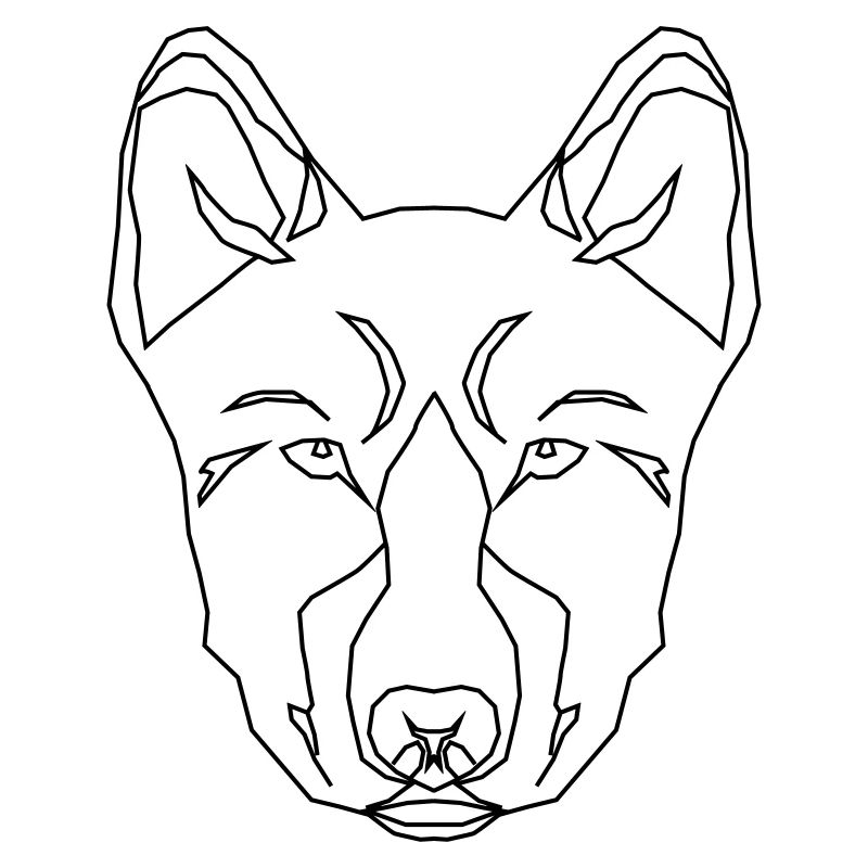 Stylized Dog