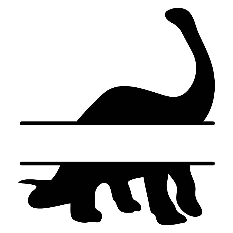 Dinosaurier - eigenen Text, eigener Name