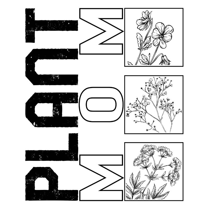 Mutterhemd, Pflanzenmutter Blumen Botaniker-Tee,