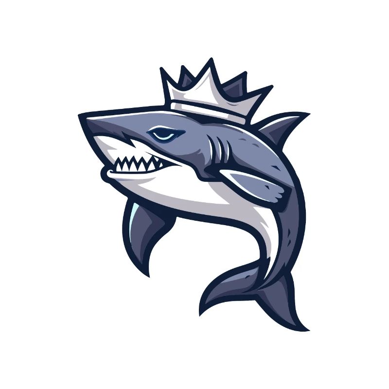 Shark Comic Crown