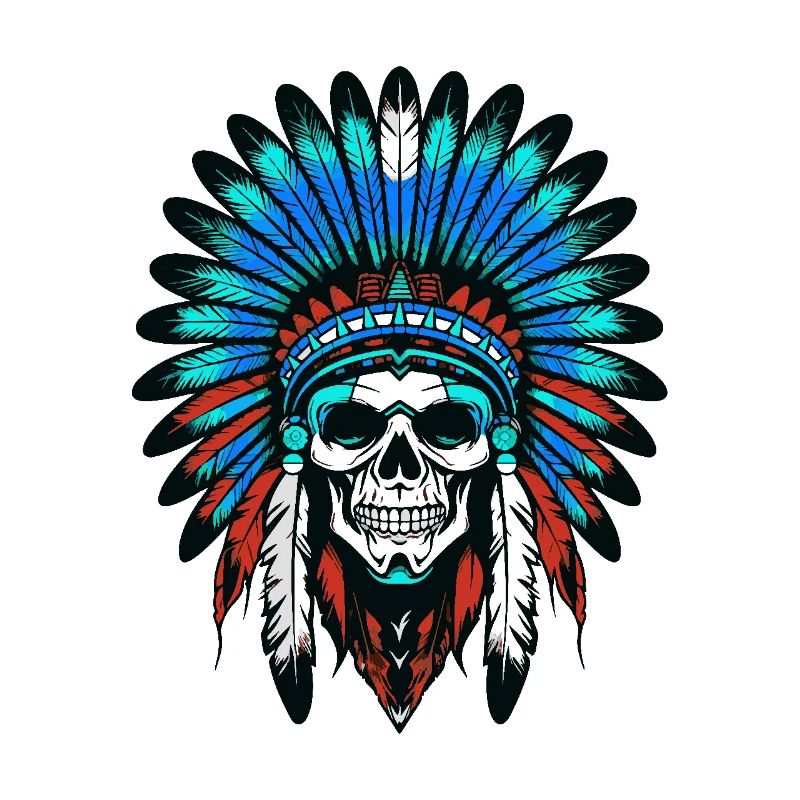 Crâne de chef indien Apache