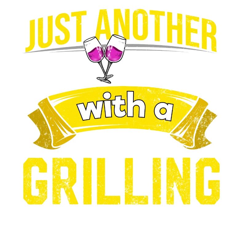 Wine drinker with barbecue problem Wine lover Funny