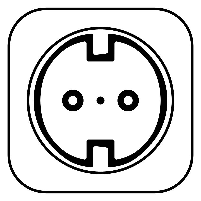 Electrical Socket Symbol Electrician