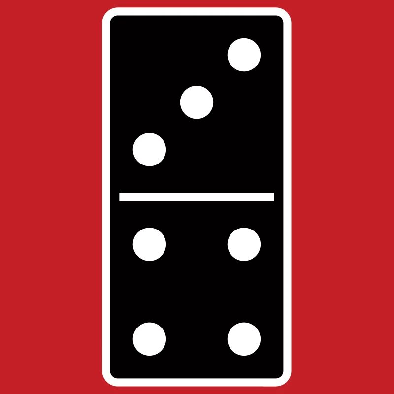 DOMINO STONE 3:4 - VARIABLE COLOR - VECTOR DESIGN!