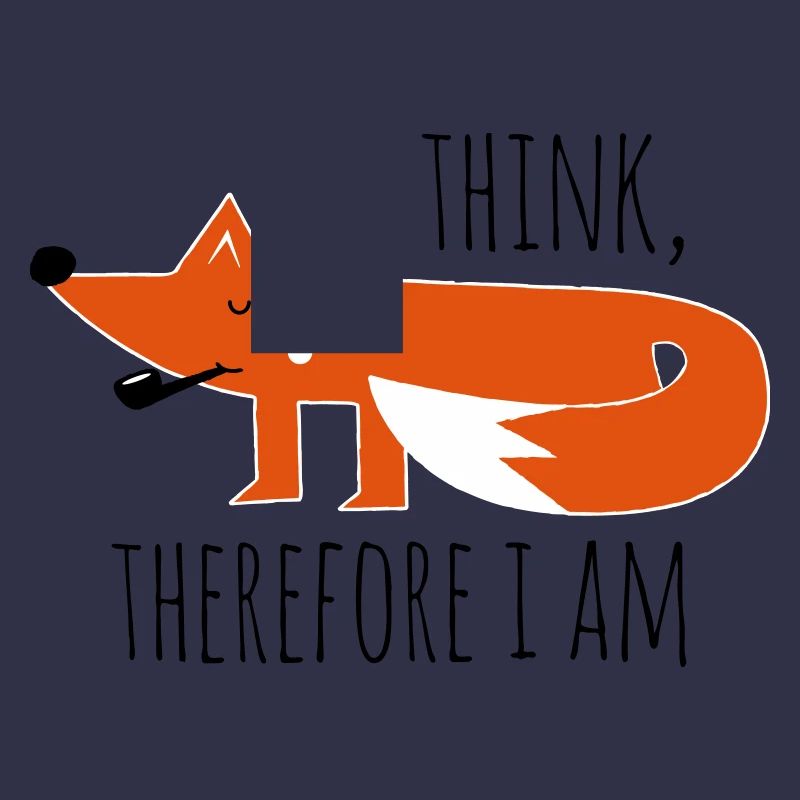Fuchs Fox Philosophie sprüche geek nerd