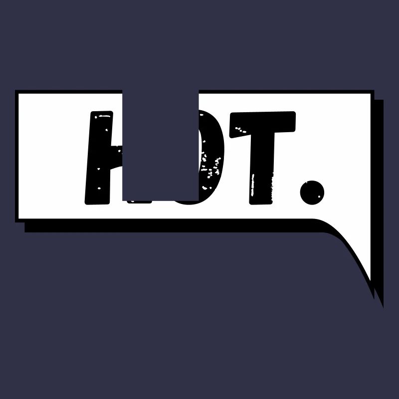 Comic Speech Bubble Hot