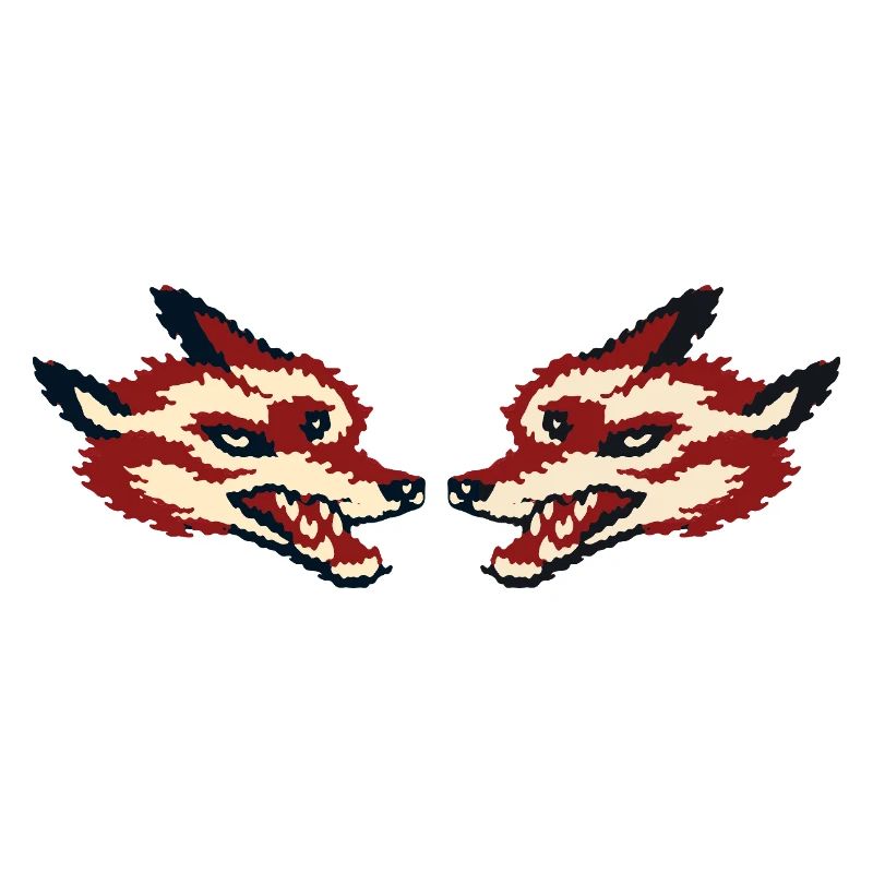 Twin Fox Spirits – Vintage-Strickstil
