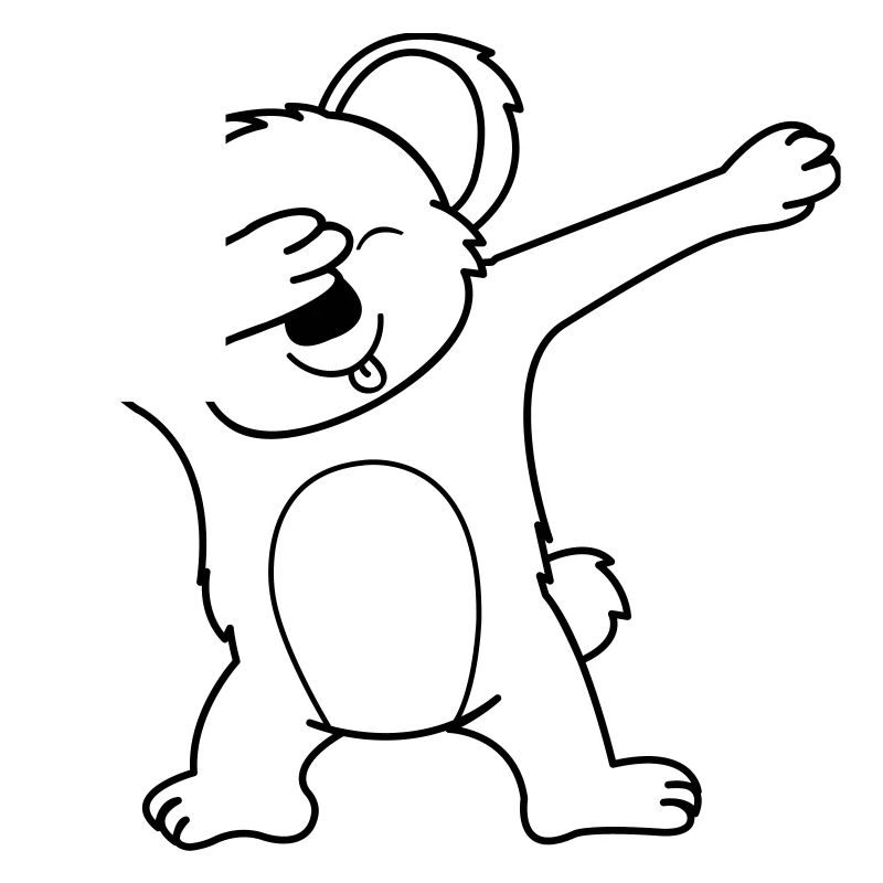 Koala Dabbing 01