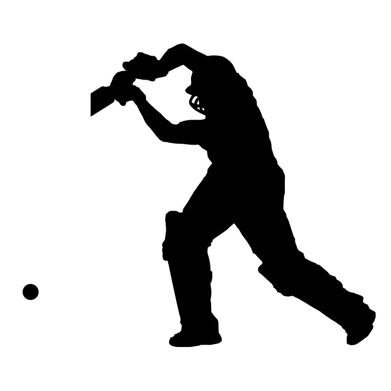 Cricket Player 2 (Vector)