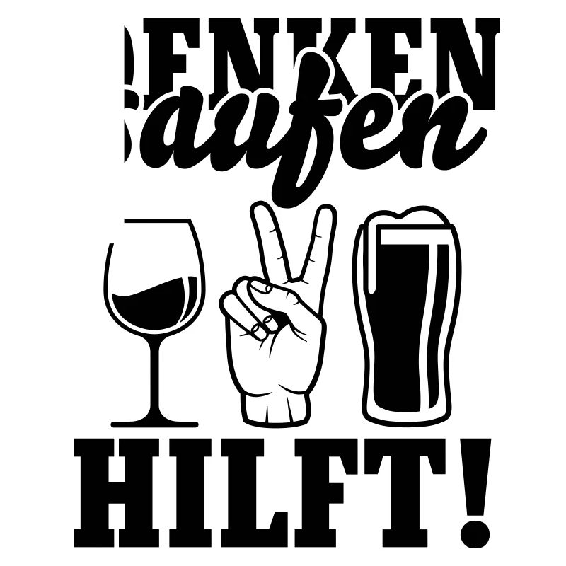 Drinking helps