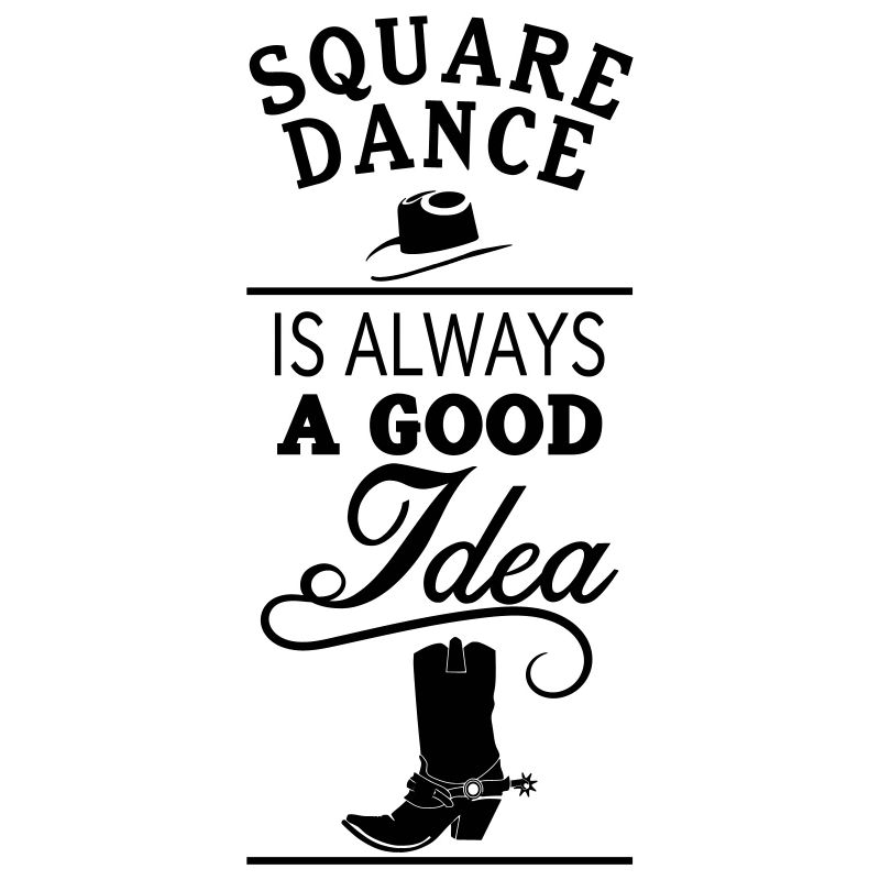 Square Dance is always a good idea - Western Cow