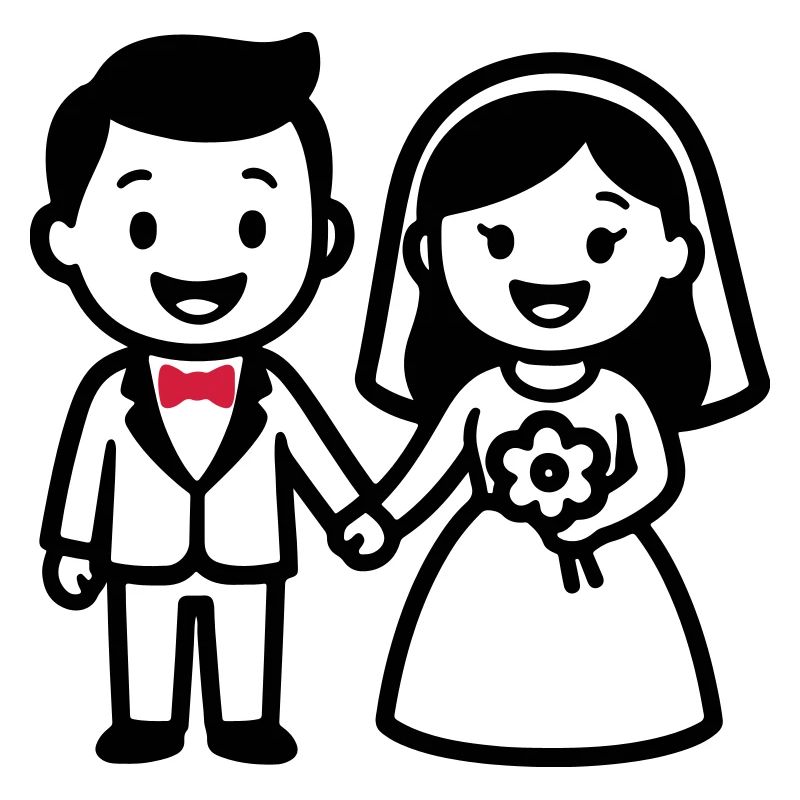 Hochzeitspaar Ehepaar