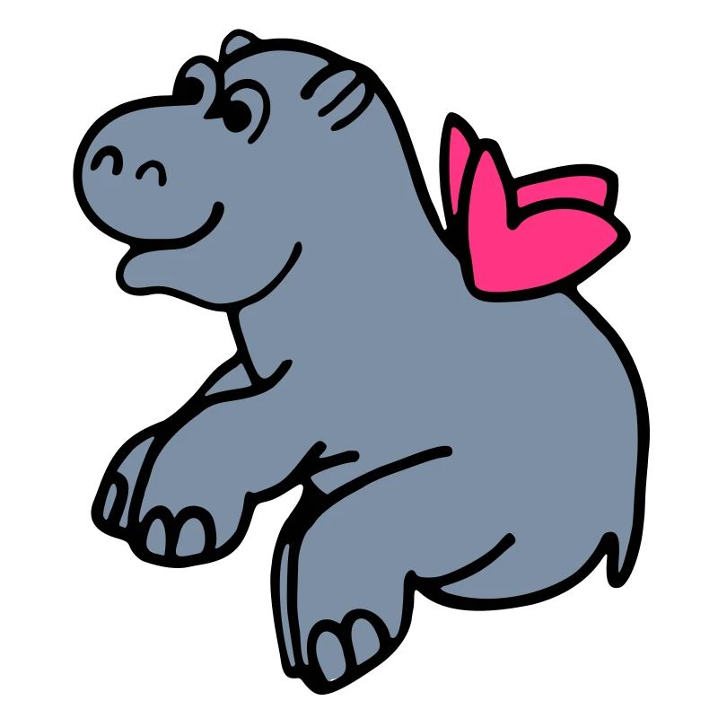 Fliegendes Nilpferd