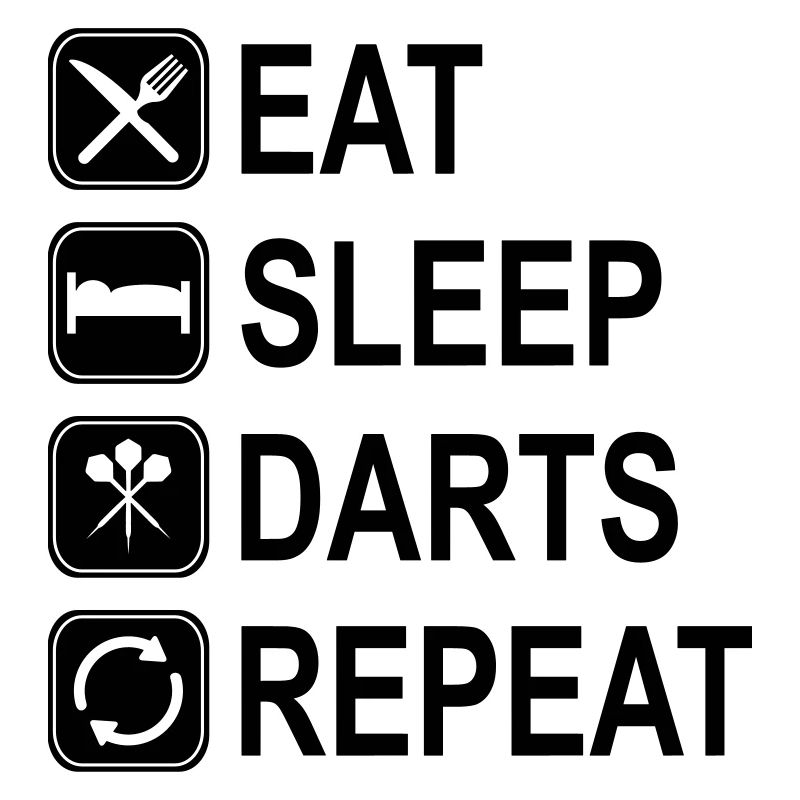 eat sleep darts repeat