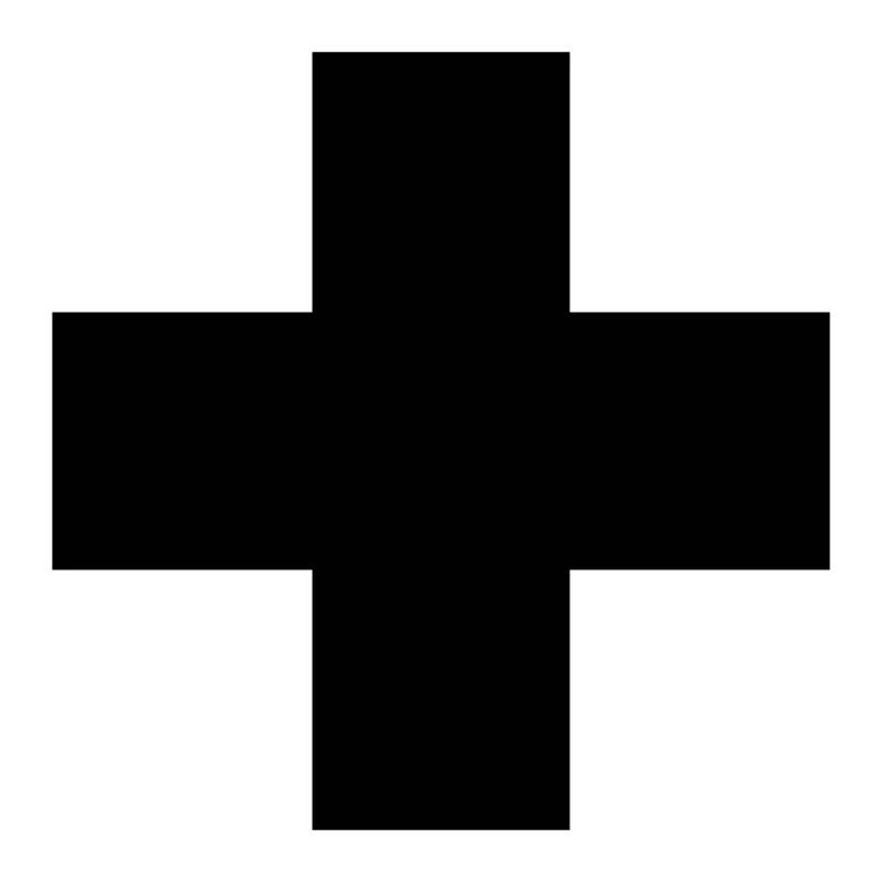 Kreuz / cross (Plus, 1c)