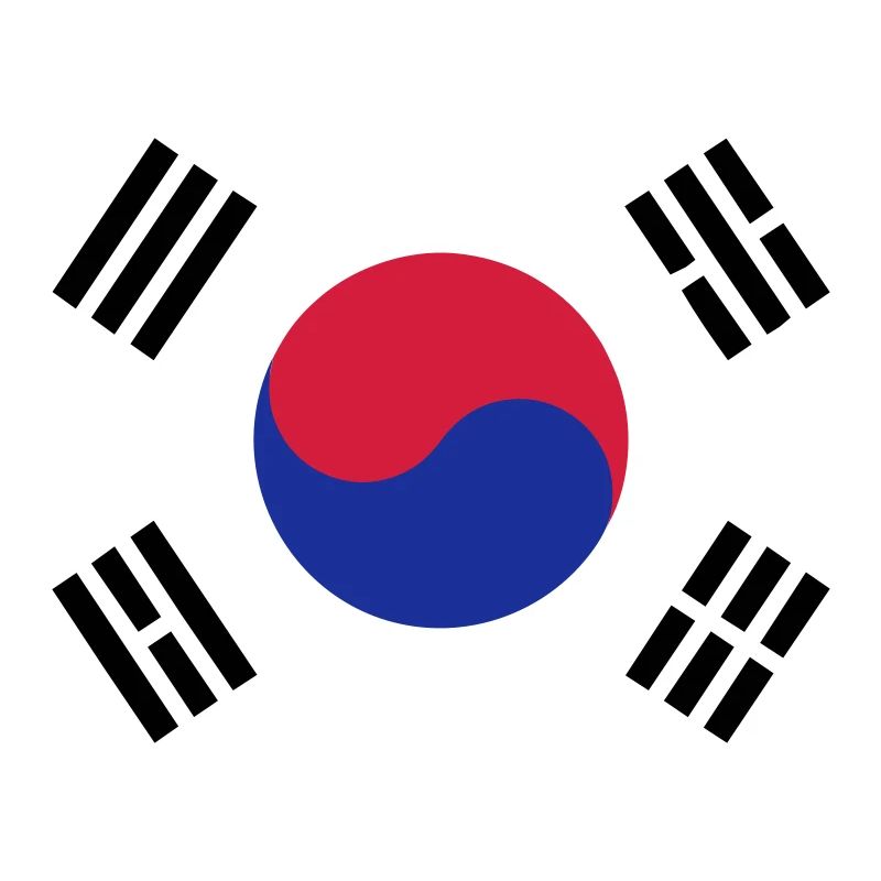 Drapeau de la Corée