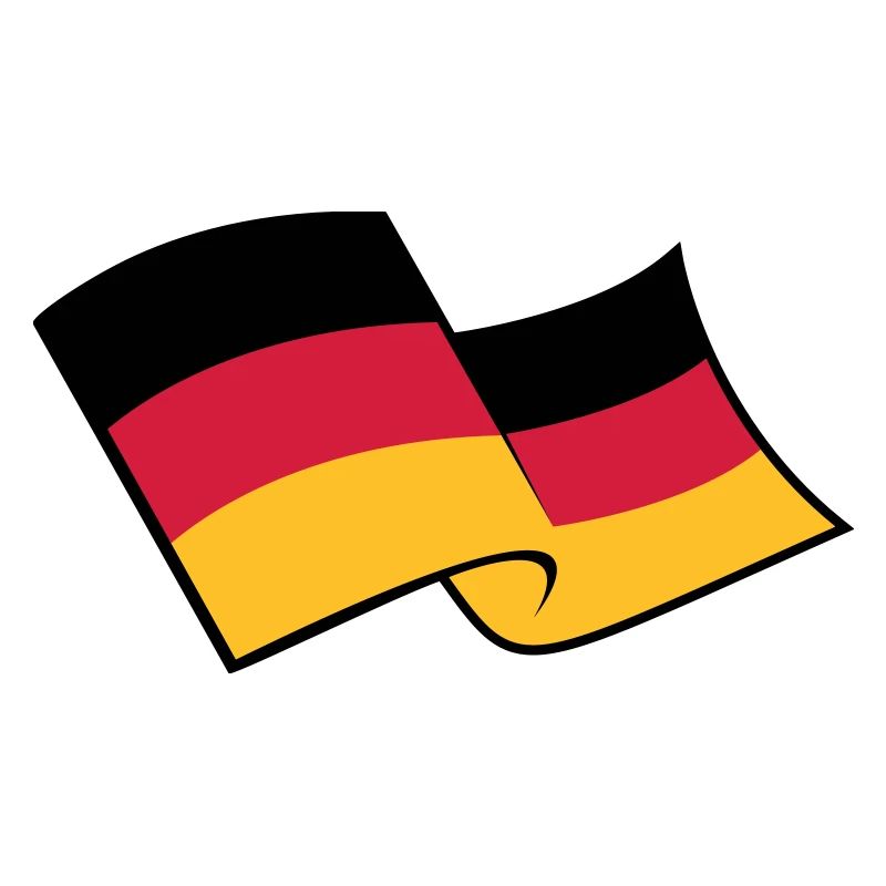 blowing wind 3 colors germany nation black red gol