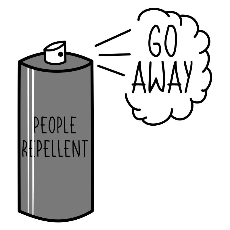 People Repellent Go Away Spray