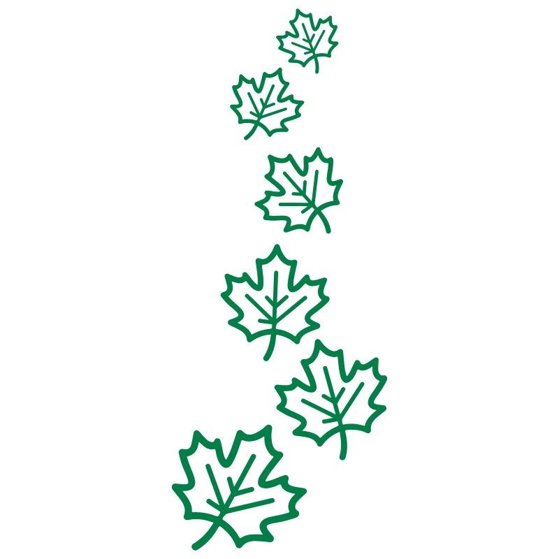 Feuille d’érable feuilles d’automne icône