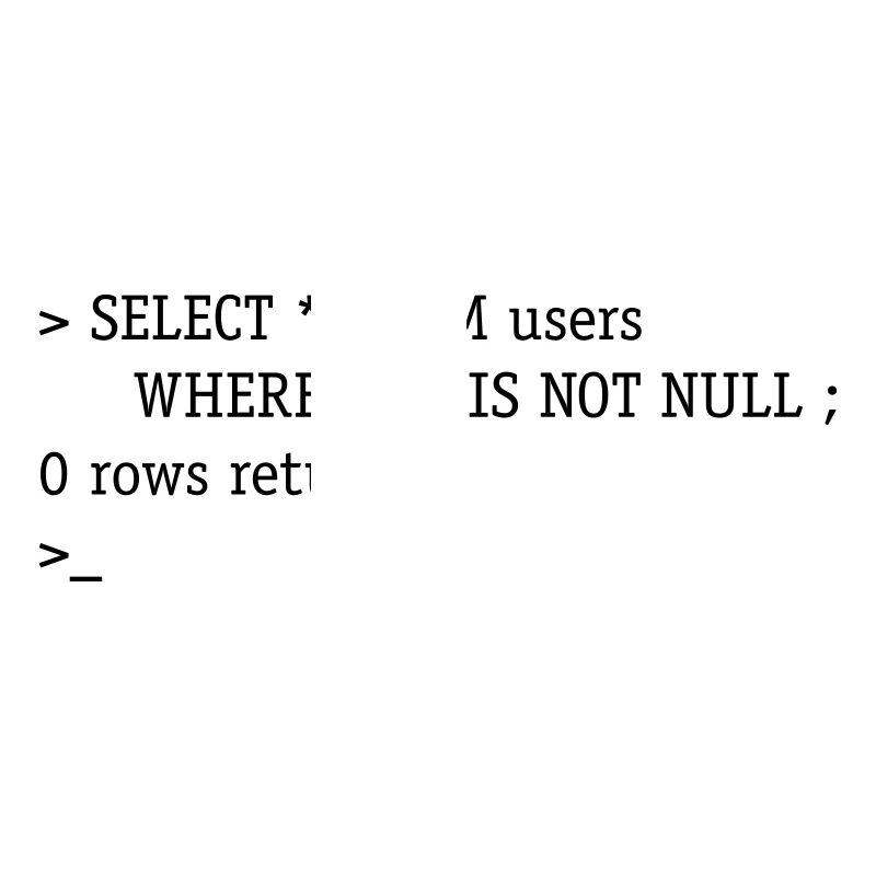 SQL No Clue