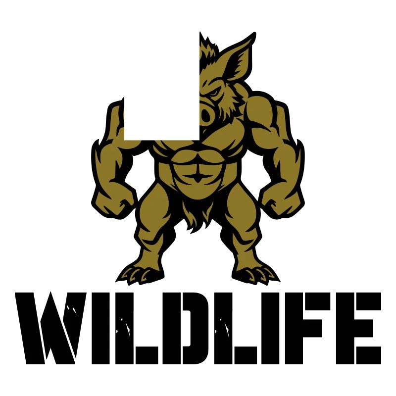 Wild Boar Comic Wildlife