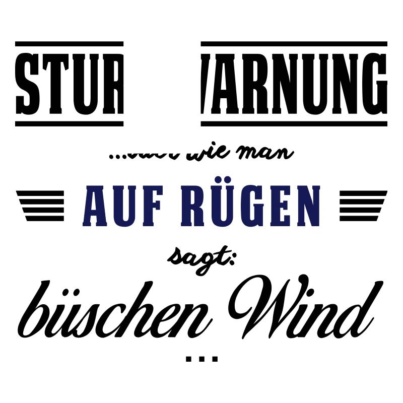 Sturmwarnung Rügen - büschen Wind